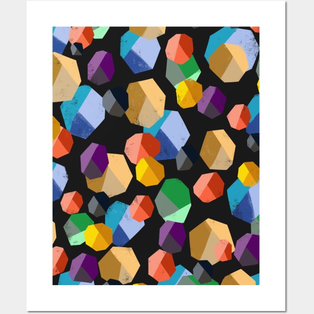 colorful gems Wall Art by Pacesyte